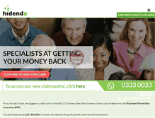 Tablet Screenshot of hidenda.com